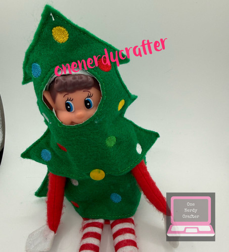Christmas Tree Elf Costume