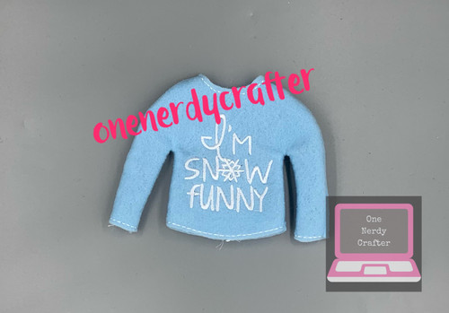 I'm Snow Funny Elf Sweater
