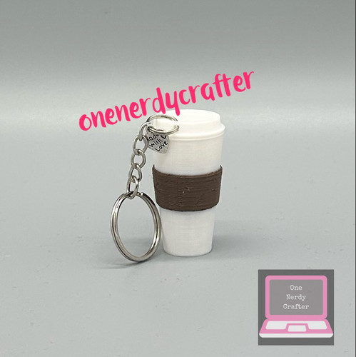 Coffee Cup Keychain