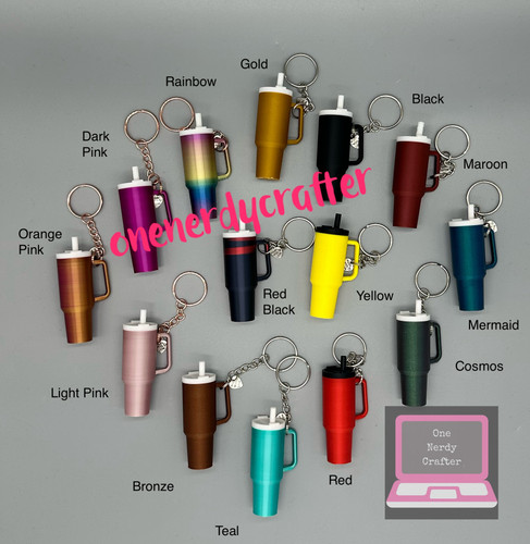 Tall Tumbler Keychain