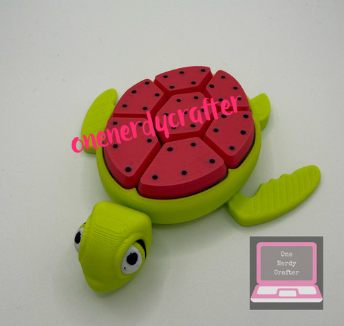 Multi Clicker Fruit Turtle Fidget Clicker