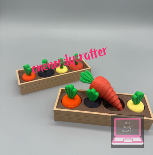 Fidget Carrot Garden