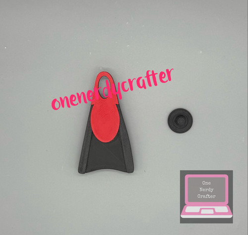 Swim Fin Bag Charm