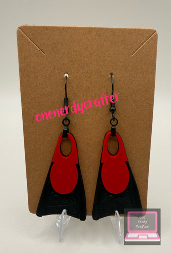 Swim Fin Earrings
