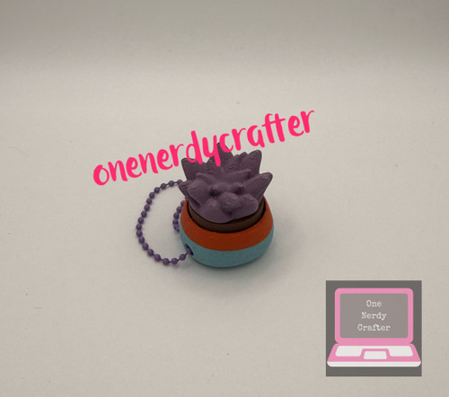Flowers & Plants  Clicker Fidget Keychain