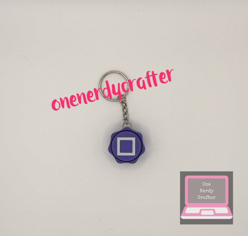 Gongi Green Fidget Clicker Keychain