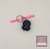Purple/Pink Ribbon Fidget Clicker Keychain