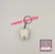 Tooth Fidget Clicker Keychain
