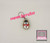 Snowman Cookie Fidget Clicker Keychain