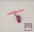 Pink Crayon Fidget Clicker Keychain