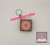 Pink Donut Fidget Clicker Keychain