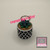 Honeycomb Pot Succulent Fidget Clicker Keychain