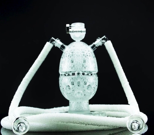 Mothership Glass - Elite Prismatic Fab Egg Hookah 