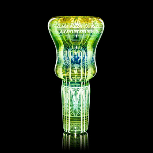 Mothership Glass - 14mm Green Gaze Series Slide