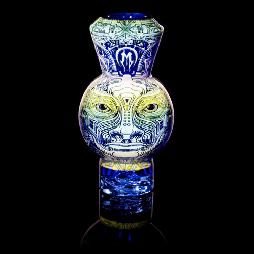 Mothership Glass - Cobalt Vault Series Bubble Cap