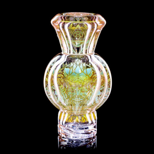 Mothership Glass - Pink Artifact Bubble Cap