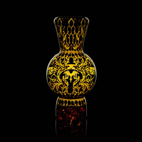 Mothership Glass - Hive Black Bubble Cap