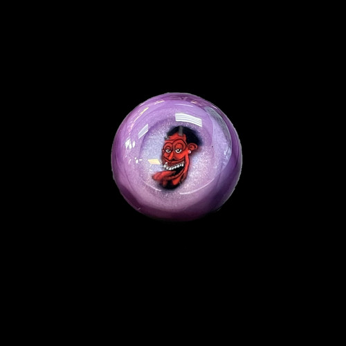 Rocko Glass - Devil Marble (Purple)