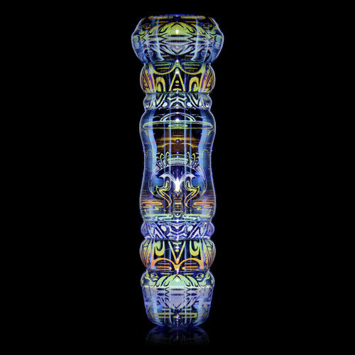 Mothership Glass - Swamp Gas Chillum Cerulean