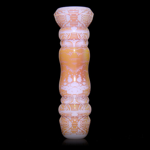 Mothership Glass - Swamp Gas Chillum Pink