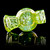 Mothership Glass - Lime Artifact Bubble Cap