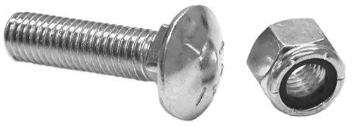 Sno-Way Replacement (12) 1/2" x 2", Cutting Edge Bolts, Buyers SAM 1303500