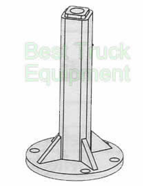 2" Shoe Post, replaces Bonnell 001372, Gledhill 3546-B, Buyers SAM 1317120