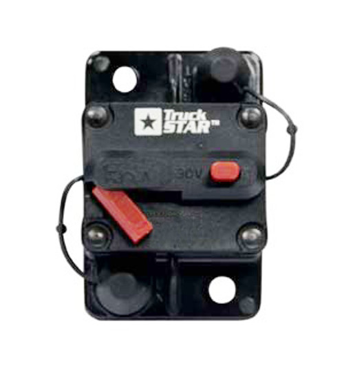 90 Amp Circuit Breaker, Manual Reset, Buyers CB90PB