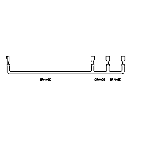 Jumper Wire, SH2 Orange, Boss MSC04672