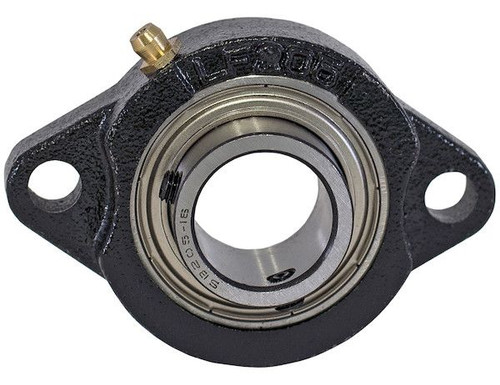 Replacement 2-Hole, 1" Flanged Cast Bearing, Buyers SaltDogg 1411000