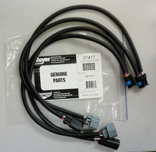 Light Adapter Harness, GMC, Chevy, Jeep, for 07223, Meyer P/N 07103