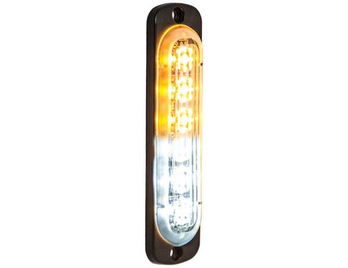 Light, Strobe, 4.5 Inch, 6-Led, Amber/Clear, Buyers 8891912