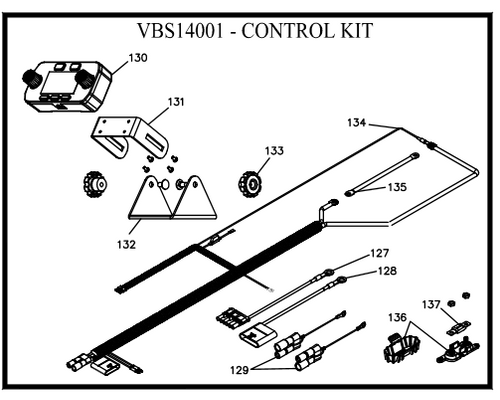 Kit, Control, VBS, LCD, P-W RDY, 18+ Boss VBS14001C