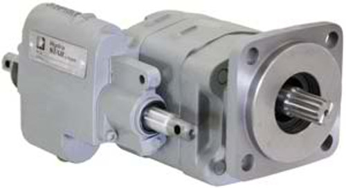 Dump Truck Pump - Valve, HydraStar, Direct Mount, 2" Gear, CIR 3.94, Clockwise Rotation, Buyers CH102120CW