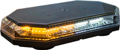 Hexagon, Amber/Clear LED Mini Lightbar, 12-24V, Buyers 8891062