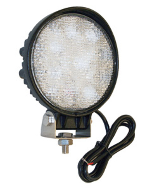 LED Clear Round Flood Light, 12 Volt, Buyers 1492114