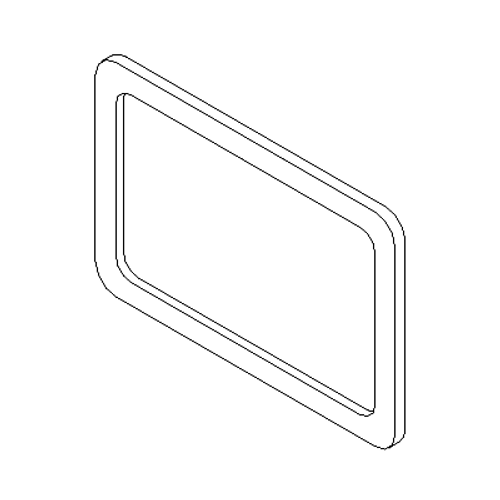 Headlight, Bezel, Low Profile Plastic, Boss MSC04541