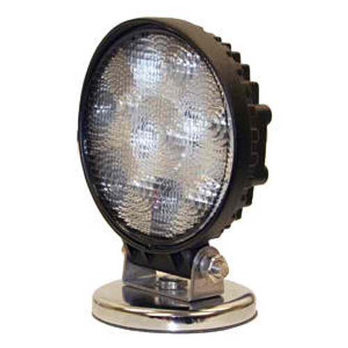 LED Clear Utility Light, 5", 1350 Lumens, 12-24 Volt, Magnetic Base, Buyers 1492130