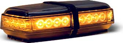 LED Mini Light Bar, 24 Amber 1/2 watt Hi-Power LED's, Buyers 8891050