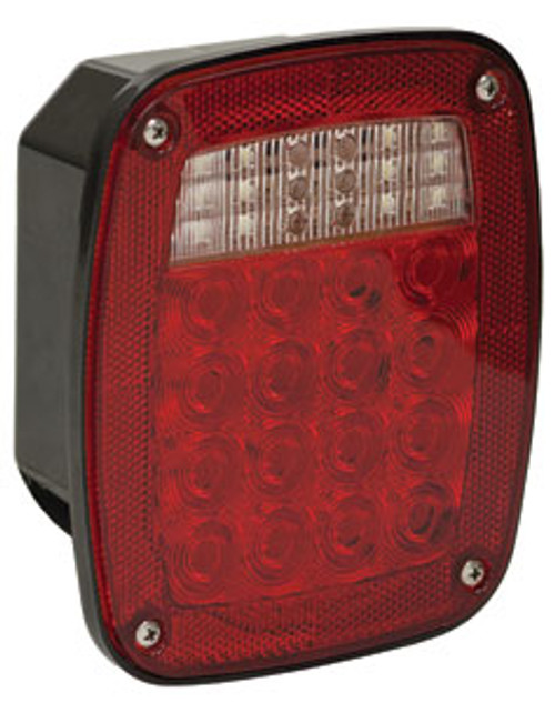 LED Stop Turn Tail & License, 38 LED's 5-3/4" Box Style Buyers  5626738