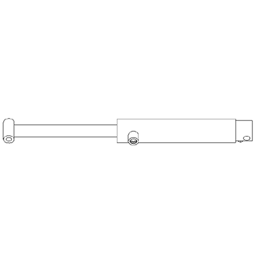 Lift Cylinder, 10' 2 1/4" x 12" Boss HYD07649