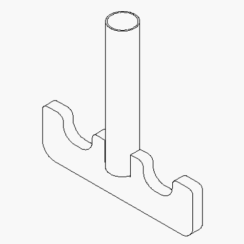 MSC13085 YOKE, TRIP SPRING RT3 V, UTV