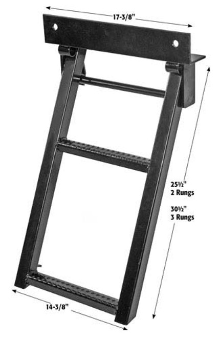 Retractable Truck Step, 2 Rungs, Buyers RS2