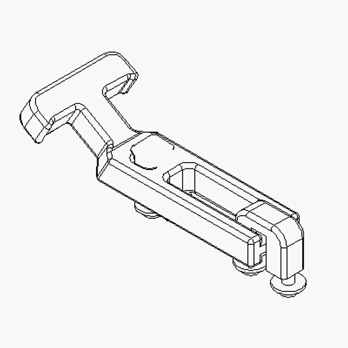 TGS05833 - DRAW LATCH KIT, FLEXIBLE, Fits: TGS 800