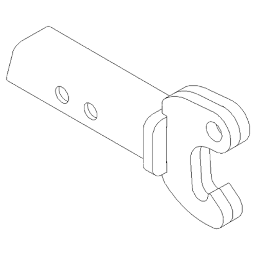 TGS10920-03 HITCH, RT3, BOSS SPREADERS, TGS, 07+