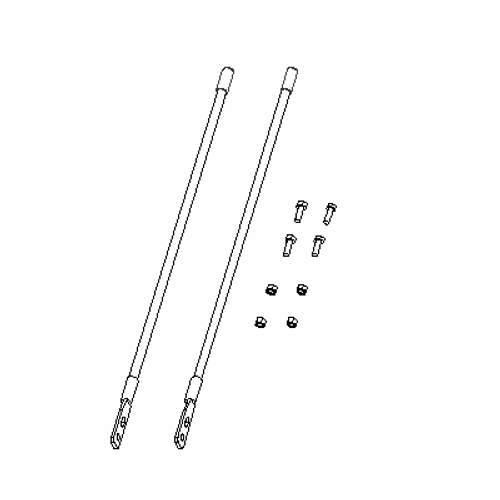 Blade Guide Kit, (2) with Hardware, Boss MSC01870