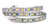 36" Clear 54 LED Light Strip, Buyers 5623654