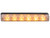 Ultra Bright Narrow Profile LED Strobe Light, 5 Inch, 6-Led, Amber, Buyers 8892800