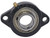 Replacement 2-Hole, 1" Flanged Cast Bearing, Buyers SaltDogg 1411000.