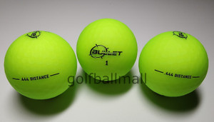 Bullet Golf Ball 3 Pack Matte Green Bullet Golf Ball 3 Pack Matte Green